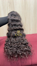 Cabelo Castanho Natural Médio 55cm 138g Brasileiro do Sul