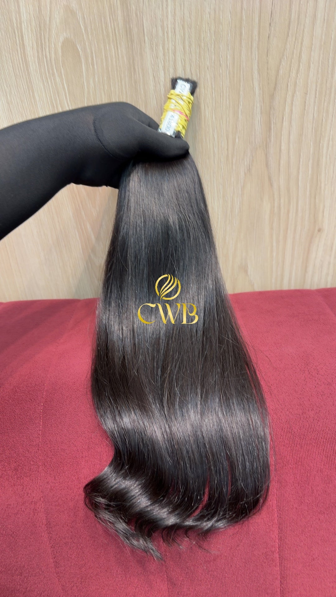 Cabelo Castanho Natural Escuro 48cm 91g Brasileiro do Sul