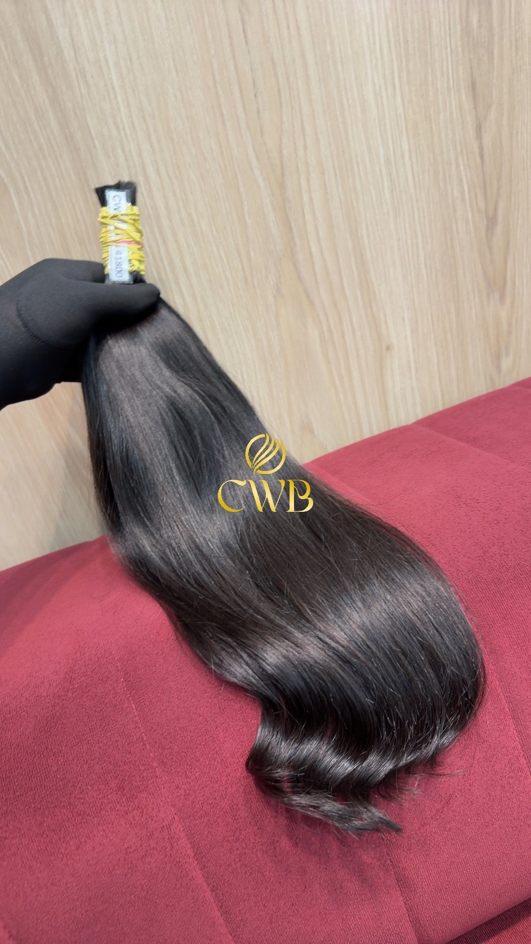 Cabelo Castanho Natural Escuro 48cm 91g Brasileiro do Sul