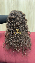 Cabelo Castanho Natural Claro 43cm 117g Brasileiro do Sul