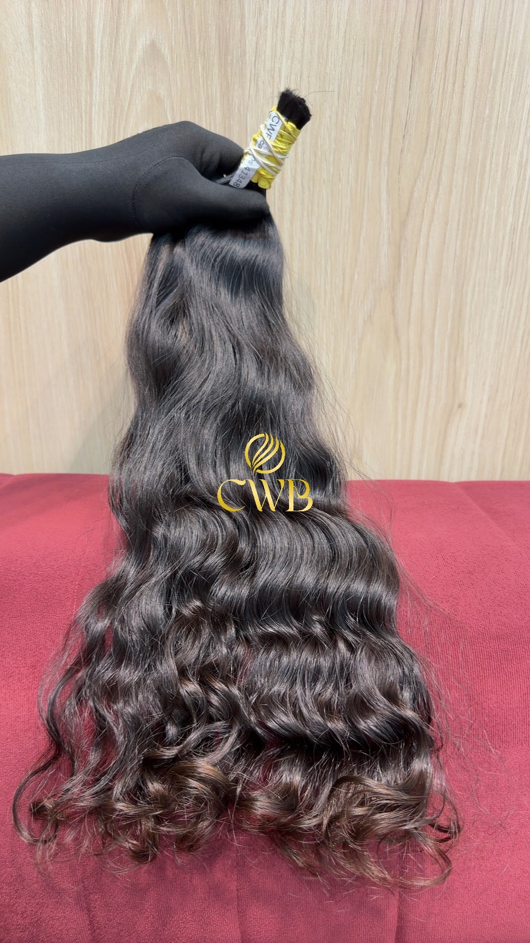 Cabelo Castanho Natural Escuro 50cm 97g Brasileiro do Sul