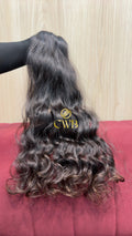 Cabelo Castanho Natural Escuro 50cm 97g Brasileiro do Sul