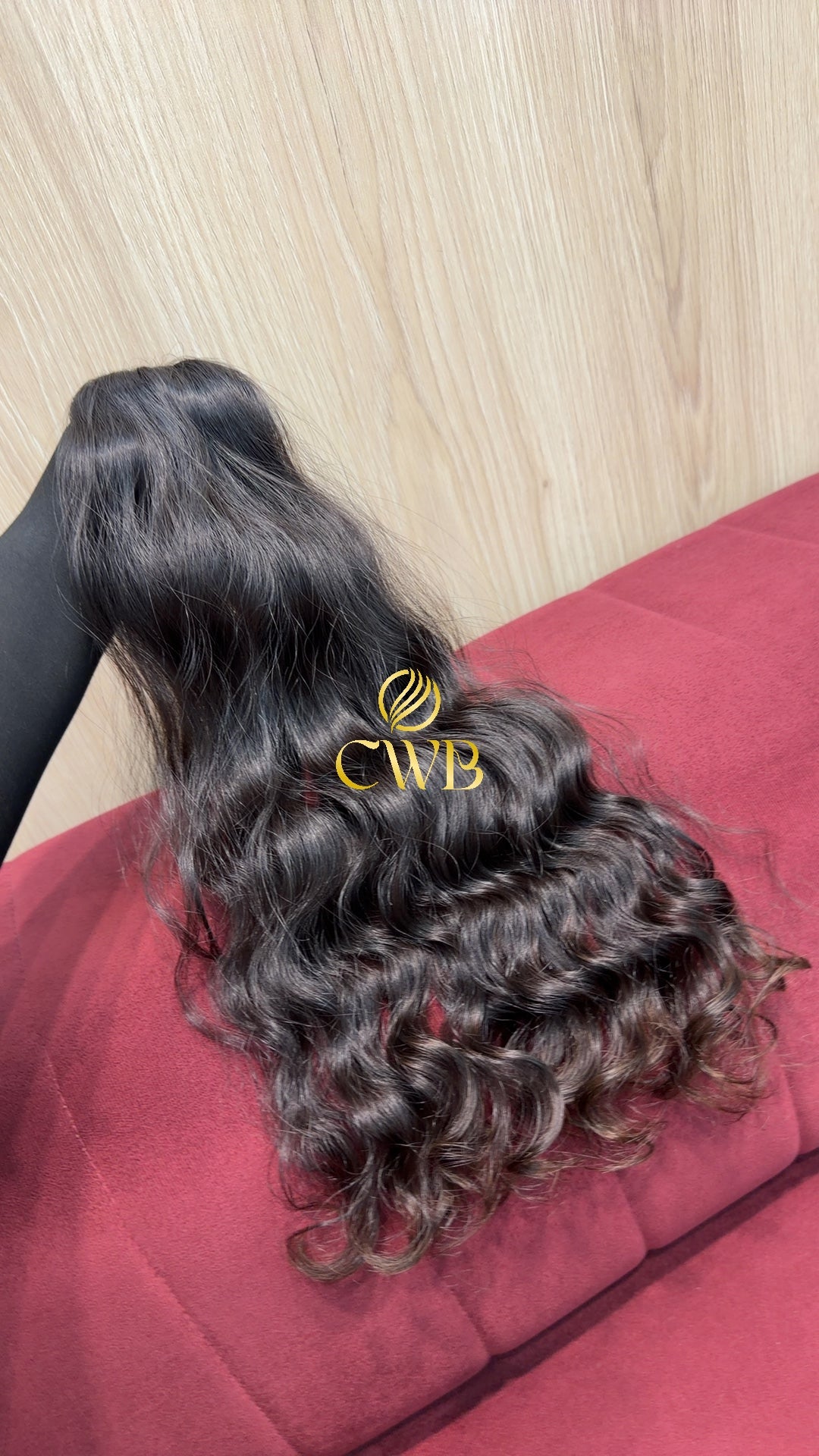 Cabelo Castanho Natural Escuro 50cm 97g Brasileiro do Sul