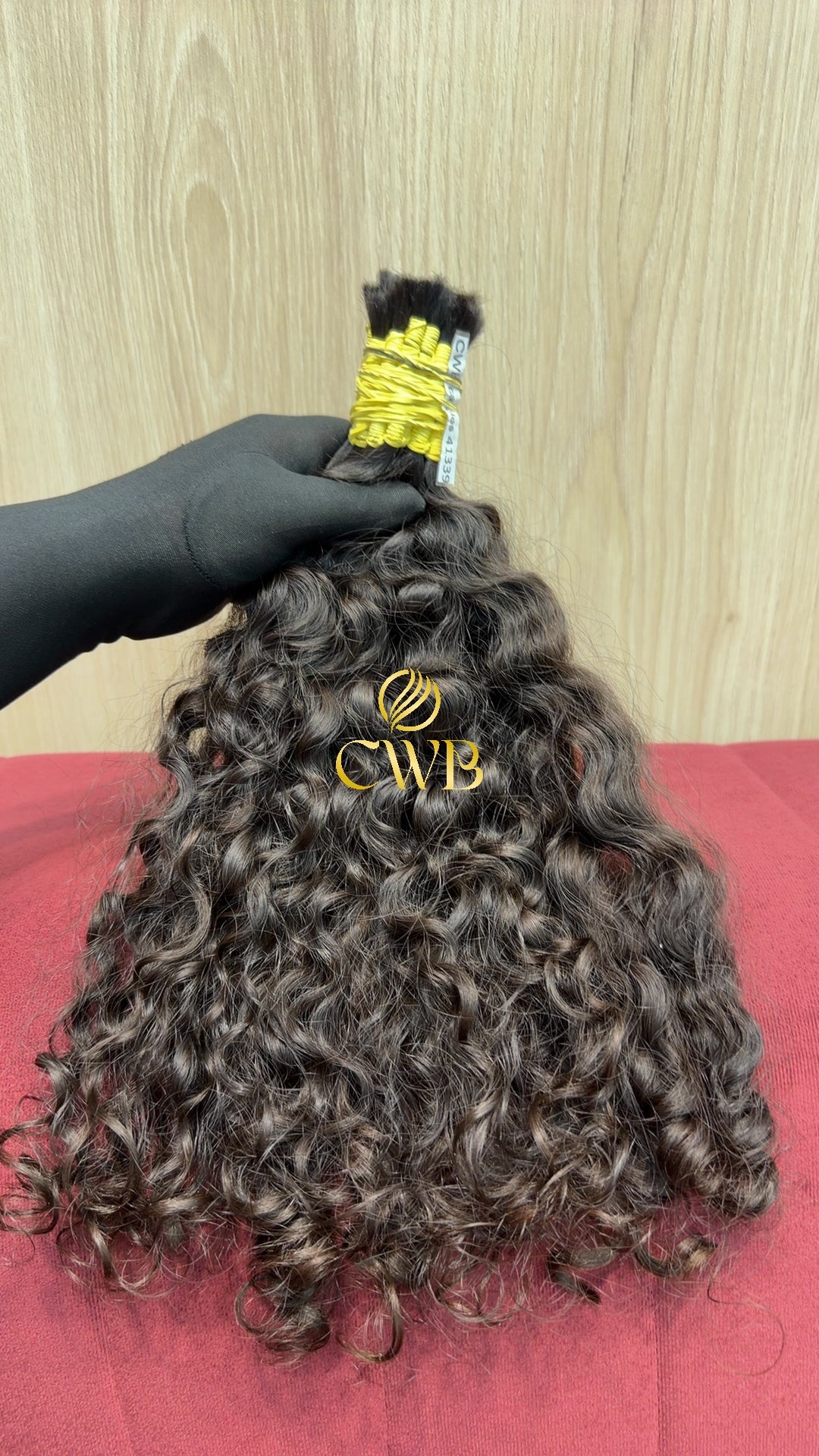 Cabelo Castanho Natural Escuro 40cm 230g Brasileiro do Sul