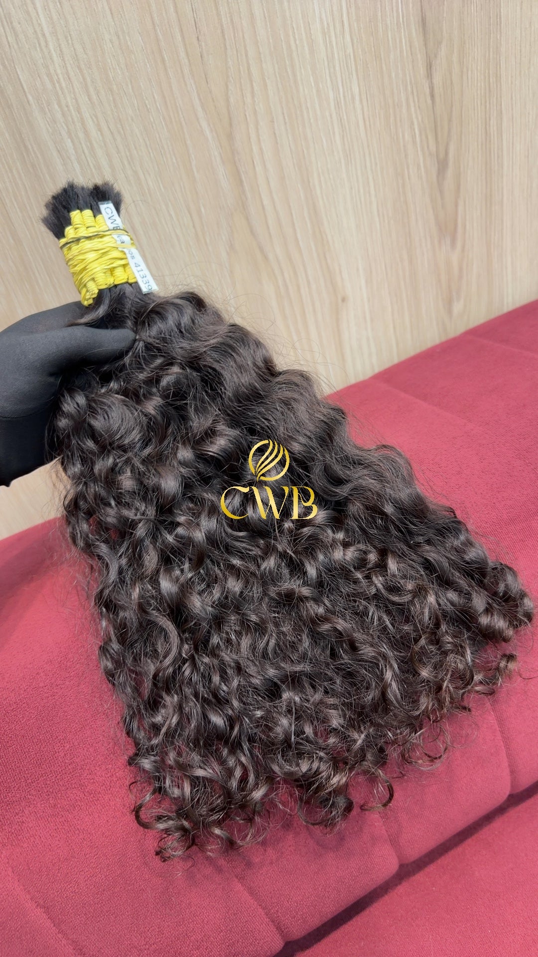 Cabelo Castanho Natural Escuro 40cm 230g Brasileiro do Sul