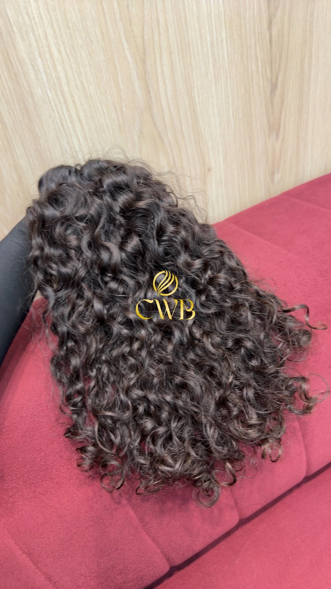 Cabelo Castanho Natural Escuro 40cm 230g Brasileiro do Sul