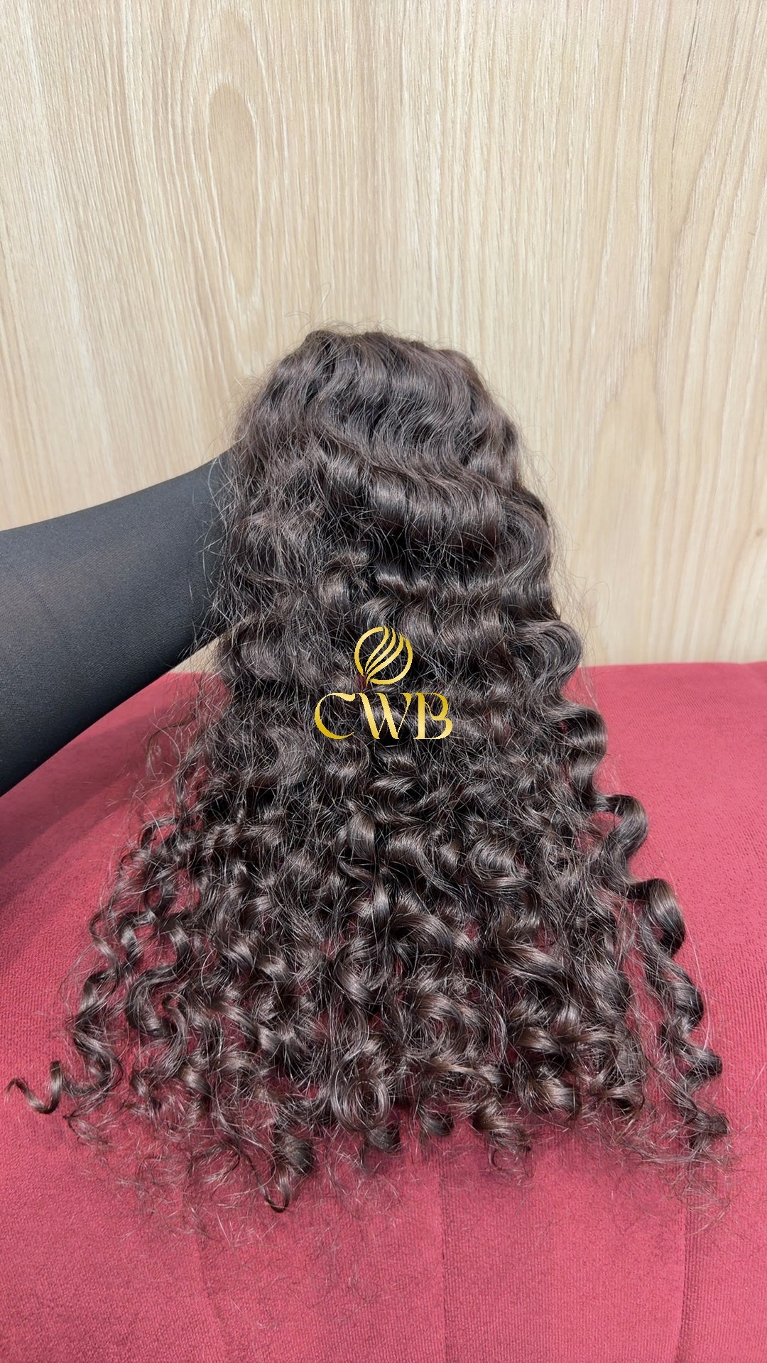 Cabelo Castanho Natural Escuro 45cm 117g Brasileiro do Sul