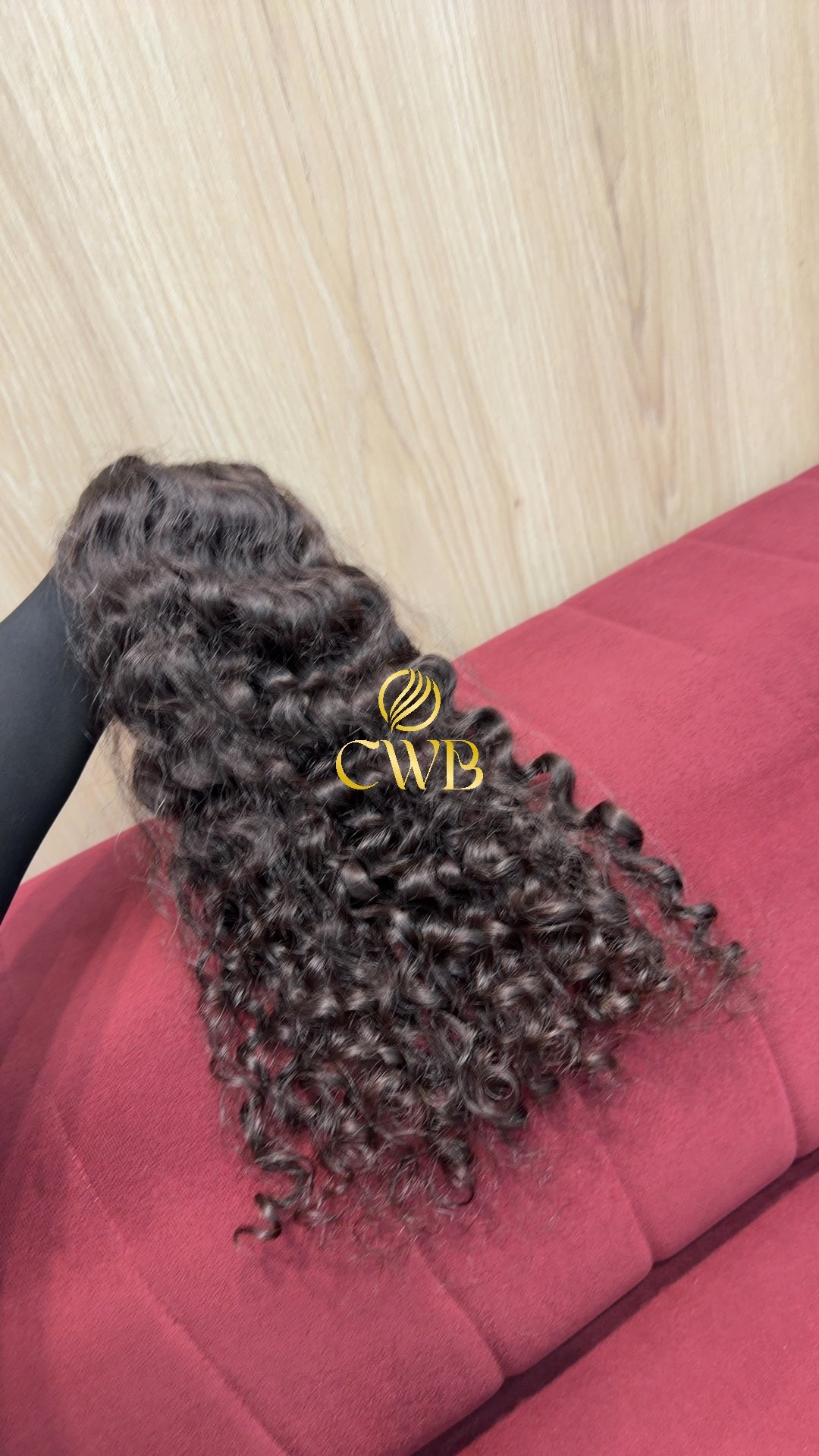 Cabelo Castanho Natural Escuro 45cm 117g Brasileiro do Sul