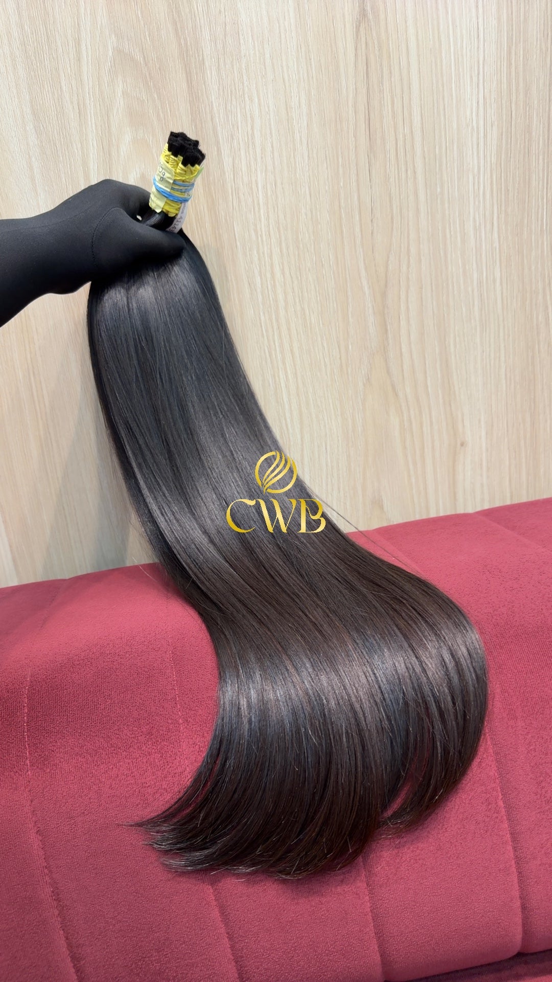 Cabelo Castanho Natural Médio 65cm 174g Brasileiro do Sul