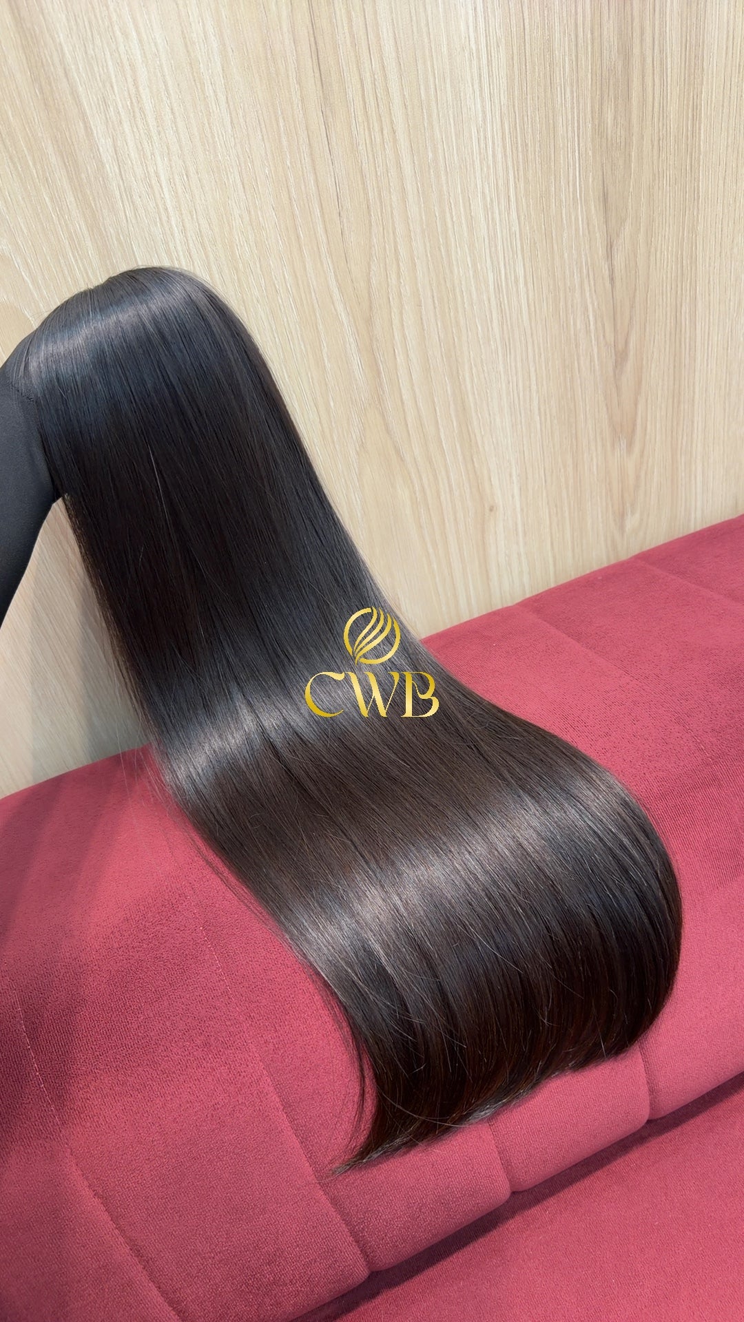 Cabelo Castanho Natural Médio 65cm 174g Brasileiro do Sul