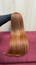 Cabelo Ruivo Natural Claro 56cm 181g Brasileiro do Sul