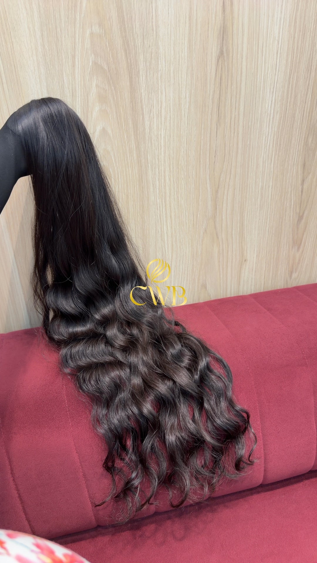 Cabelo Castanho Natural Médio 80cm 143g Brasileiro do Sul