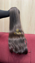 Cabelo Castanho Natural Médio 64cm 88g Brasileiro do Sul
