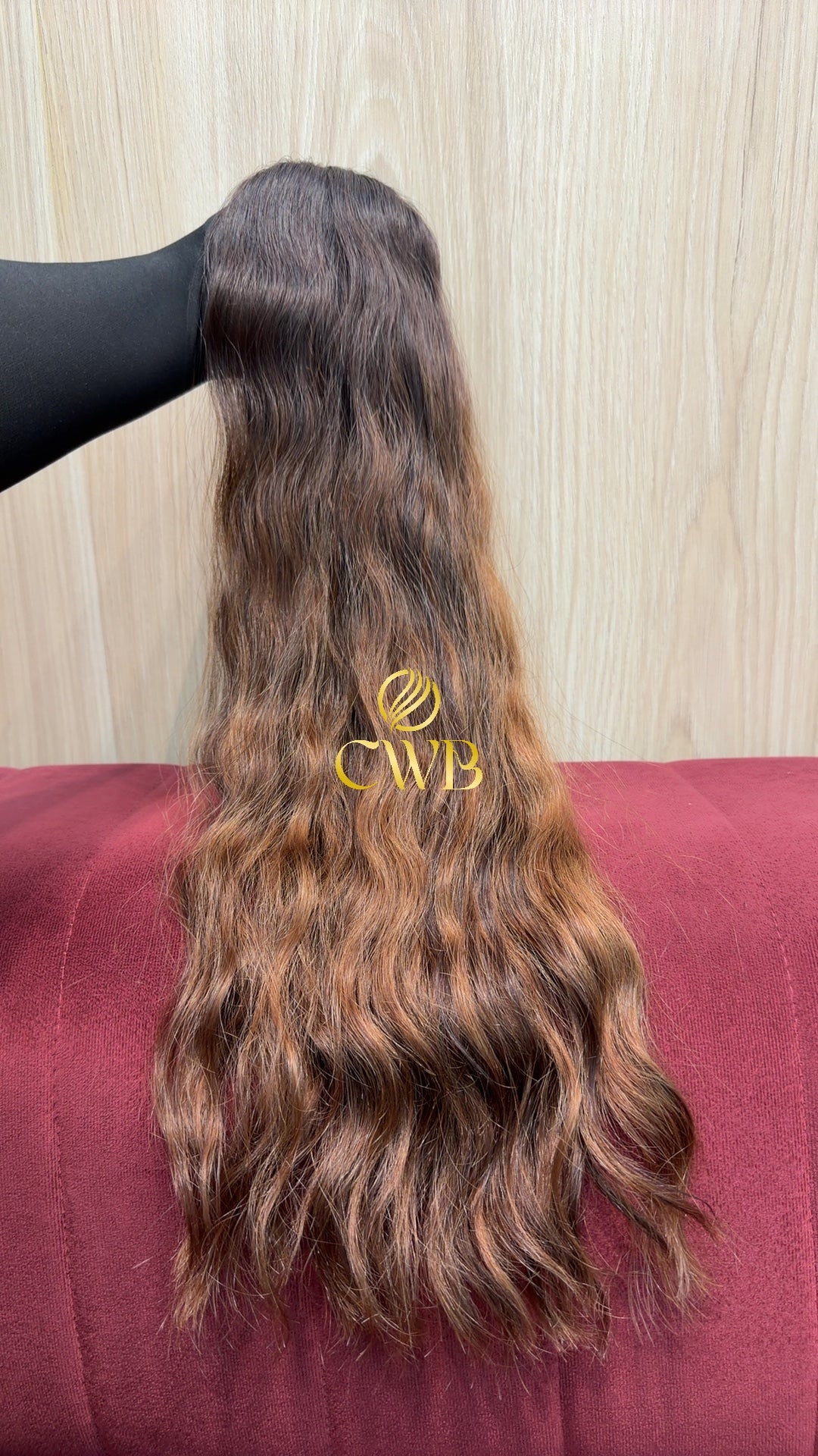 Cabelo Loiro Descolorido Moreno Iluminado 64cm 109g Brasileiro do Sul