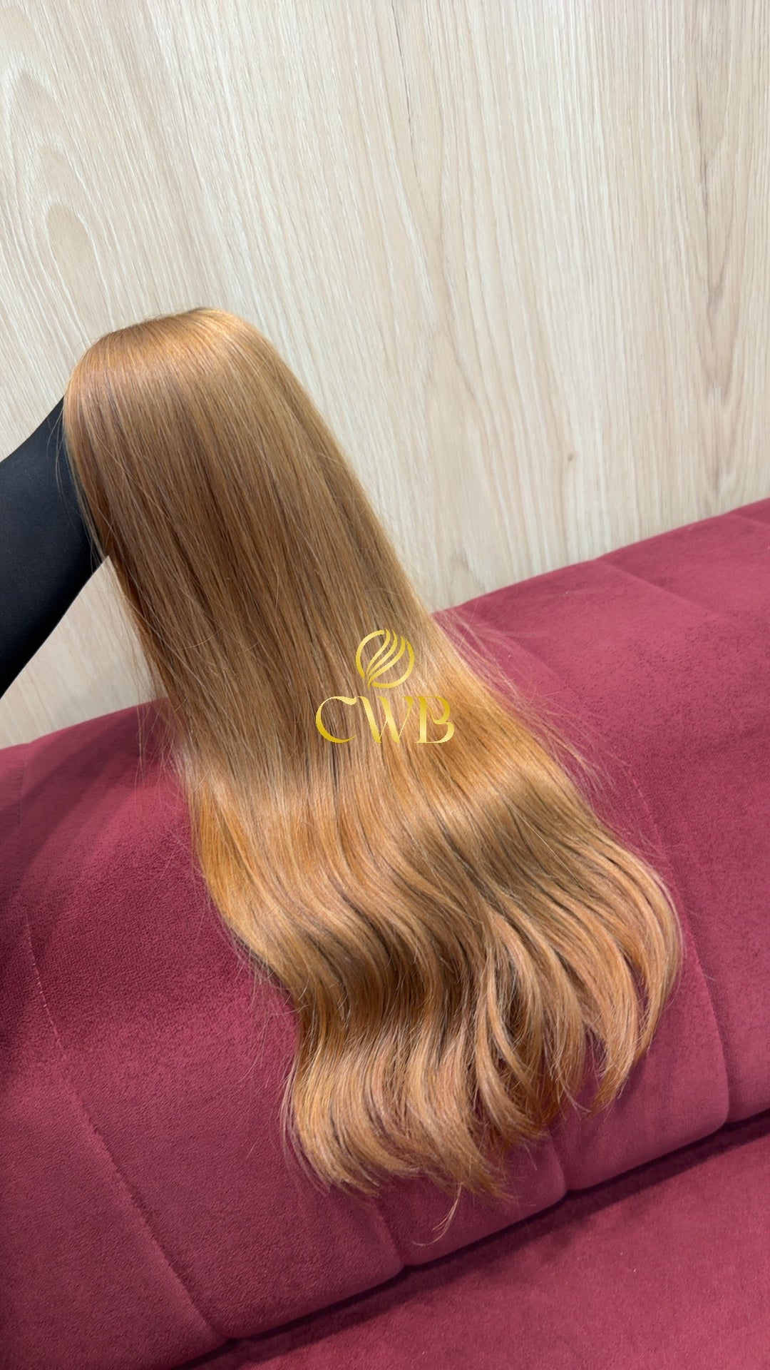 Cabelo Ruivo Natural Claro 53cm 178g Brasileiro do Sul