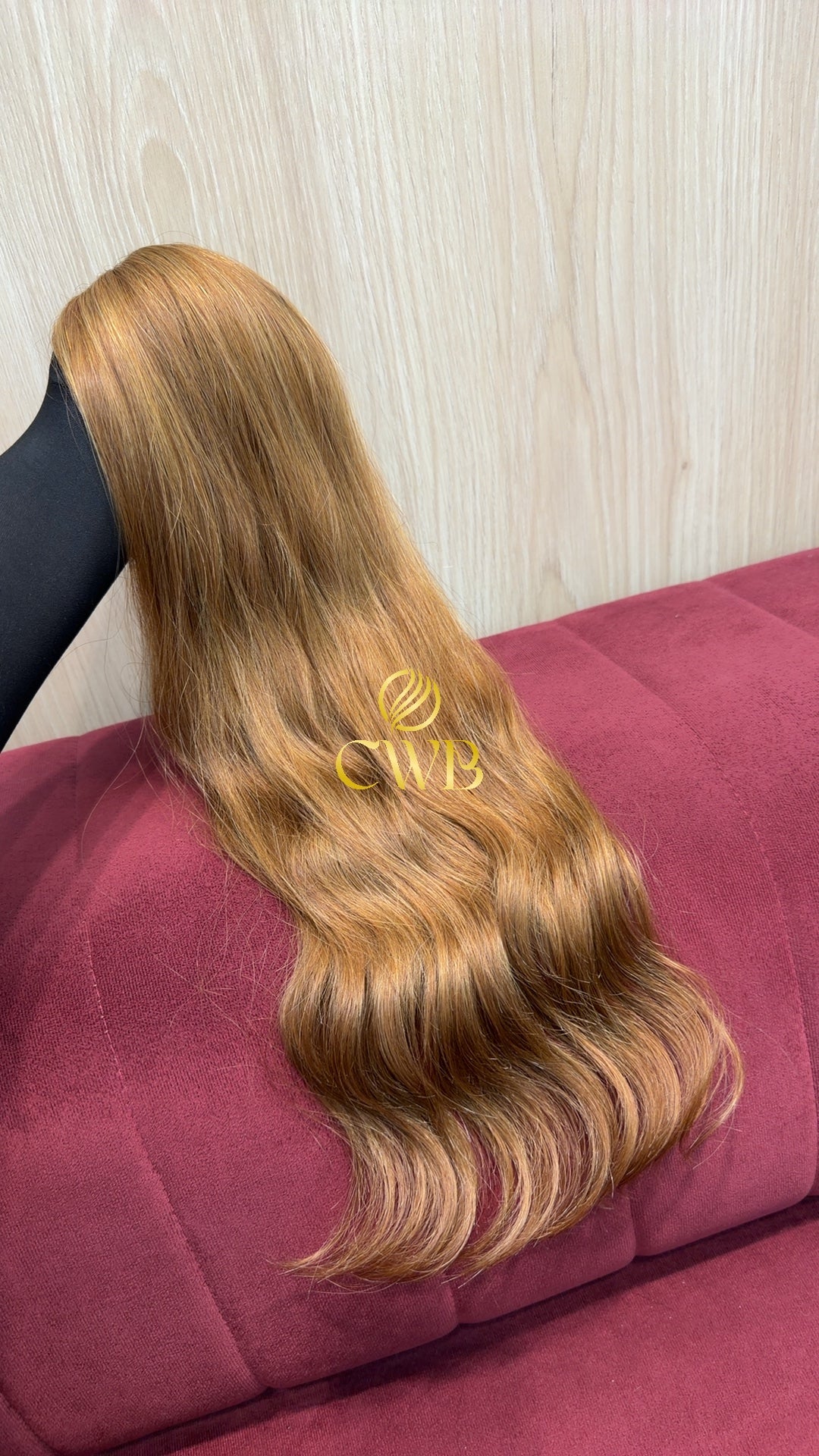 Cabelo Loiro Descolorido Caramelo 64cm 119g Brasileiro do Sul