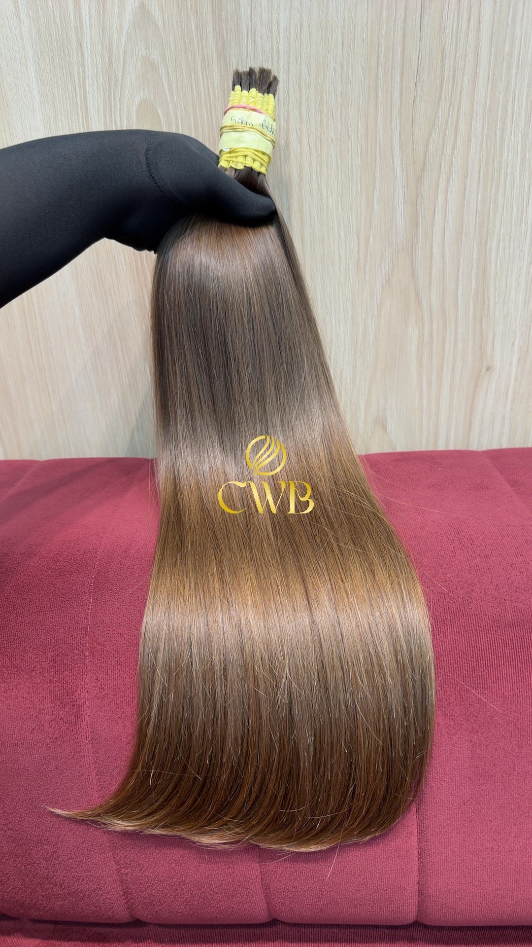 Cabelo Loiro Natural Médio 58cm 232g Brasileiro do Sul
