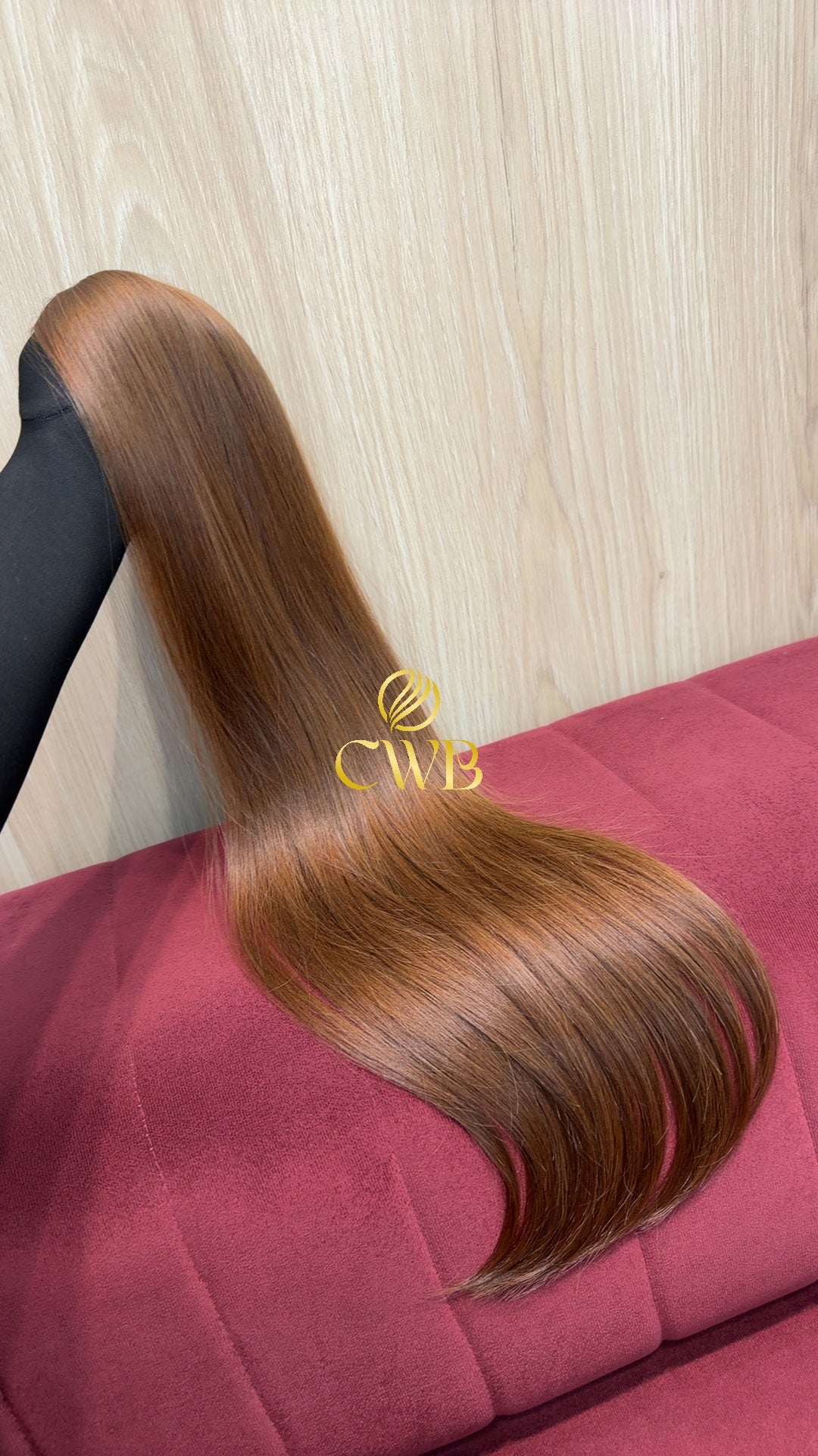 Cabelo Ruivo Natural Claro 72cm 79g Brasileiro do Sul