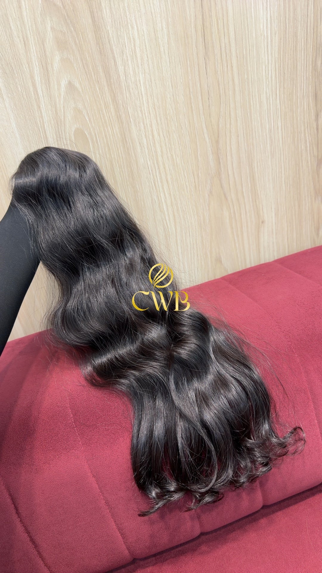 Cabelo Castanho Natural Escuro 62cm 106g Brasileiro do Sul