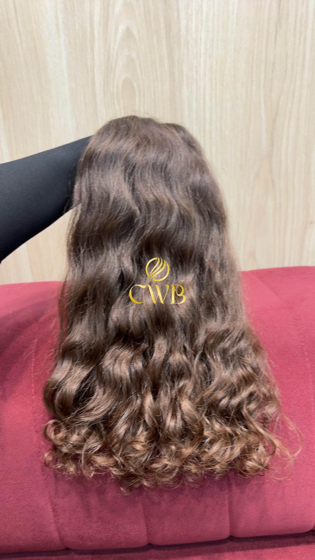 Cabelo Loiro Natural Escuro 48cm 179g Brasileiro do Sul