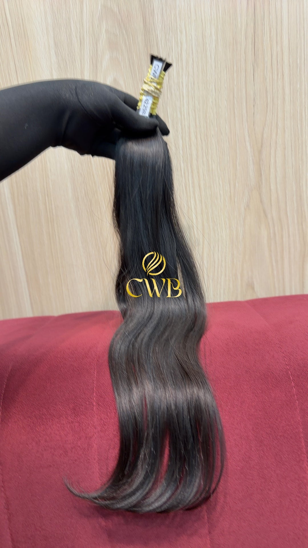 Cabelo Castanho Natural Escuro 54cm 53g Brasileiro do Sul