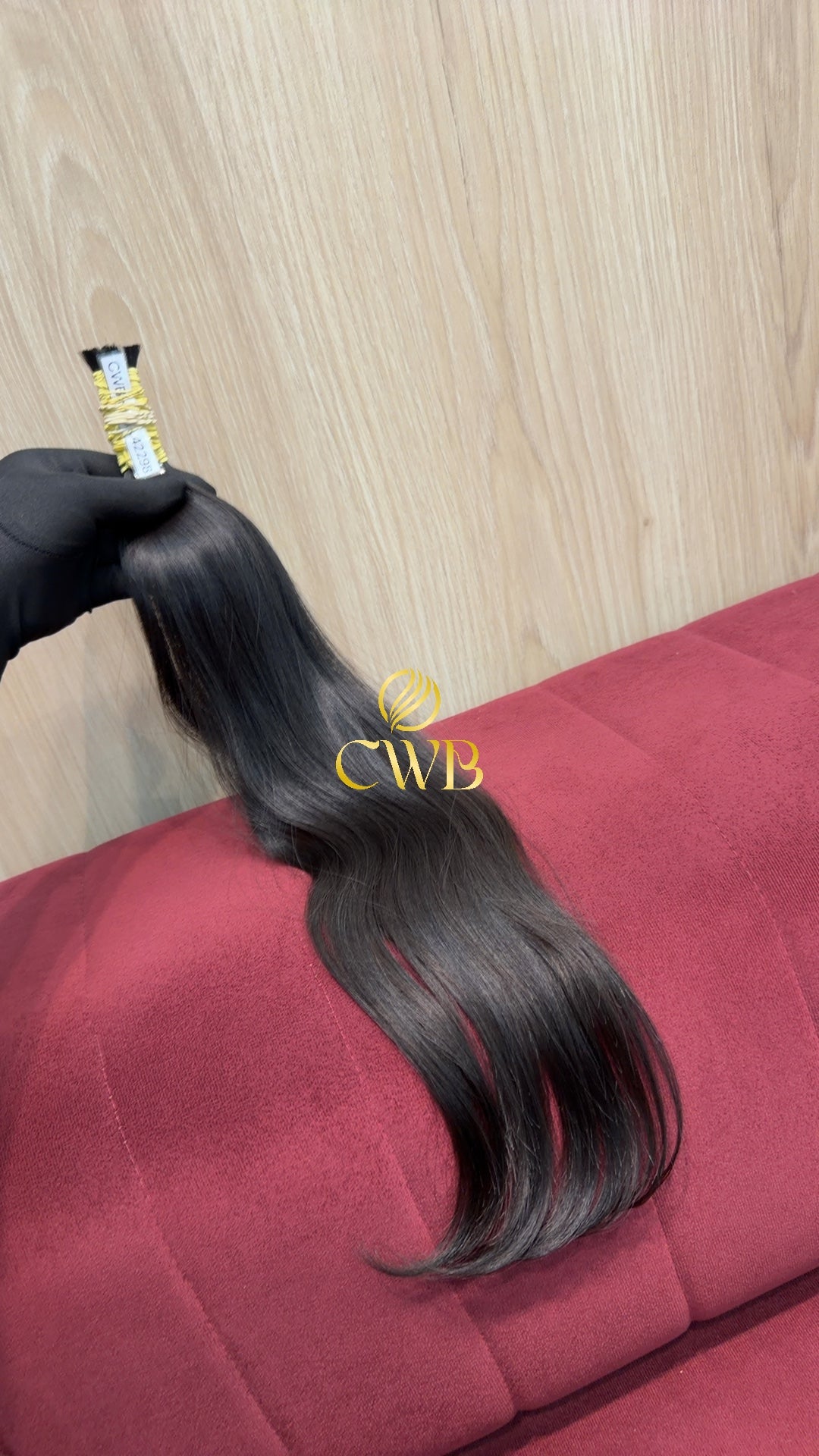 Cabelo Castanho Natural Escuro 54cm 53g Brasileiro do Sul