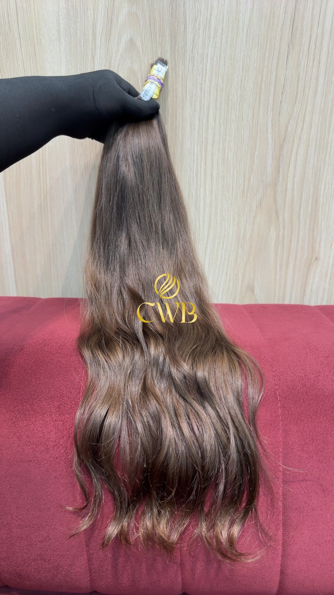 Cabelo Loiro Natural Médio 61cm 78g Brasileiro do Sul