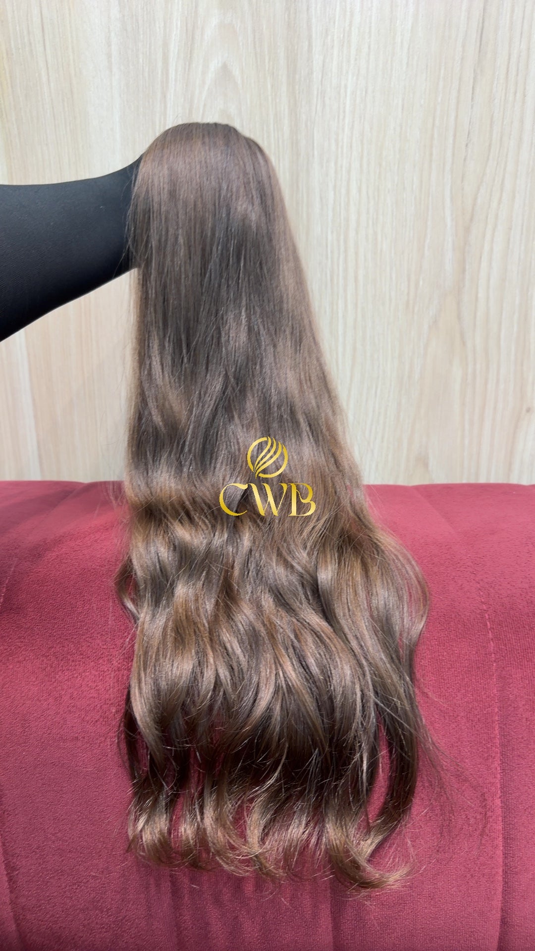 Cabelo Loiro Natural Médio 61cm 78g Brasileiro do Sul