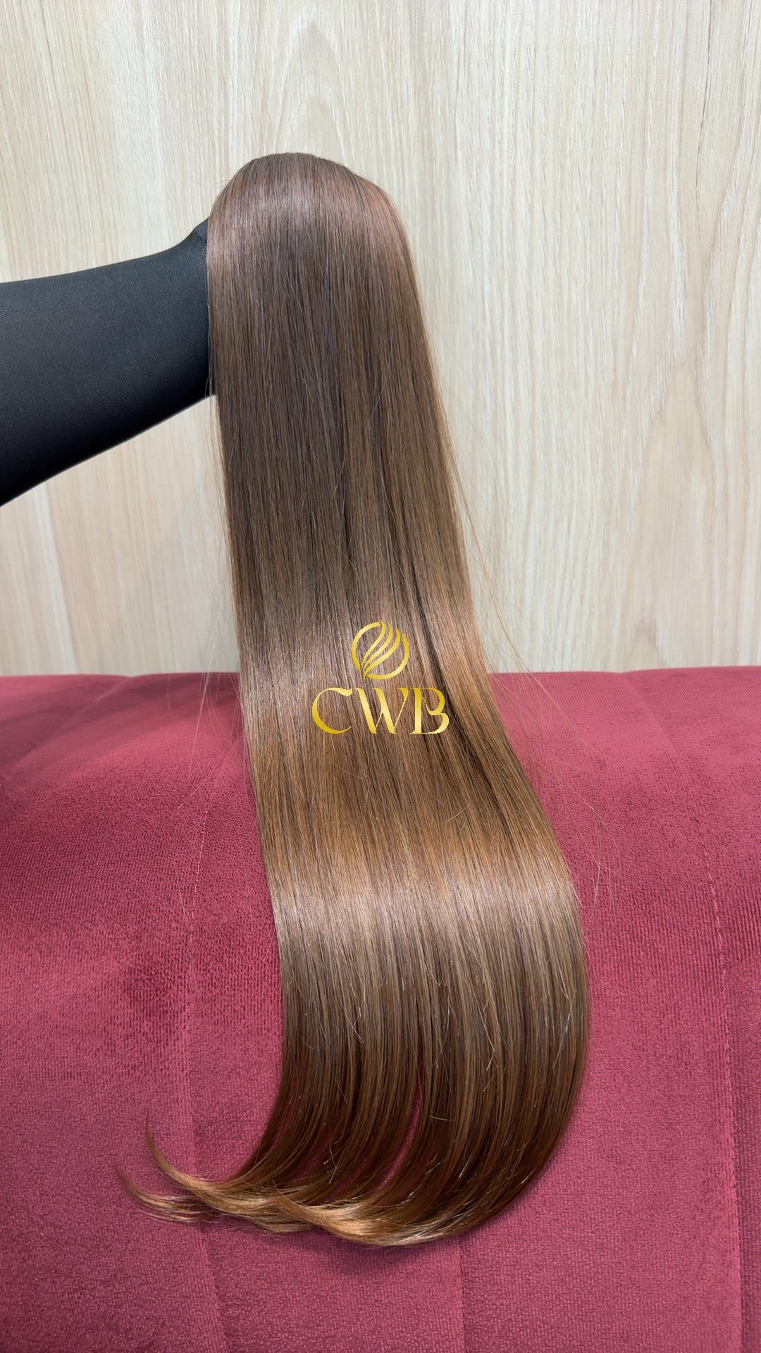 Cabelo Loiro Natural Médio 61cm 73g Brasileiro do Sul