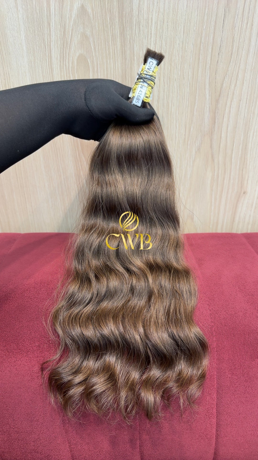 Cabelo Loiro Natural Médio 77cm 127g Brasileiro do Sul
