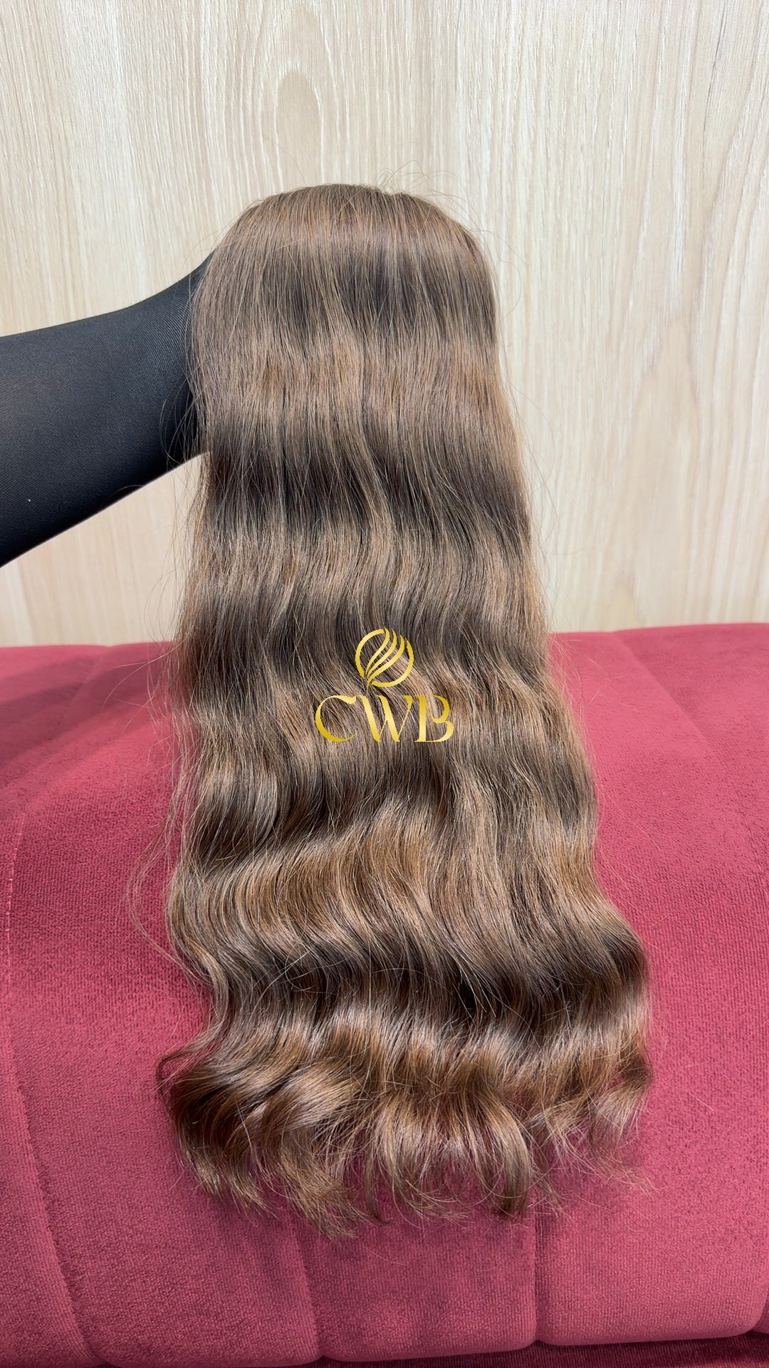 Cabelo Loiro Natural Médio 77cm 127g Brasileiro do Sul