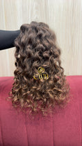 Cabelo Loiro Natural Escuro 44cm 161g Brasileiro do Sul