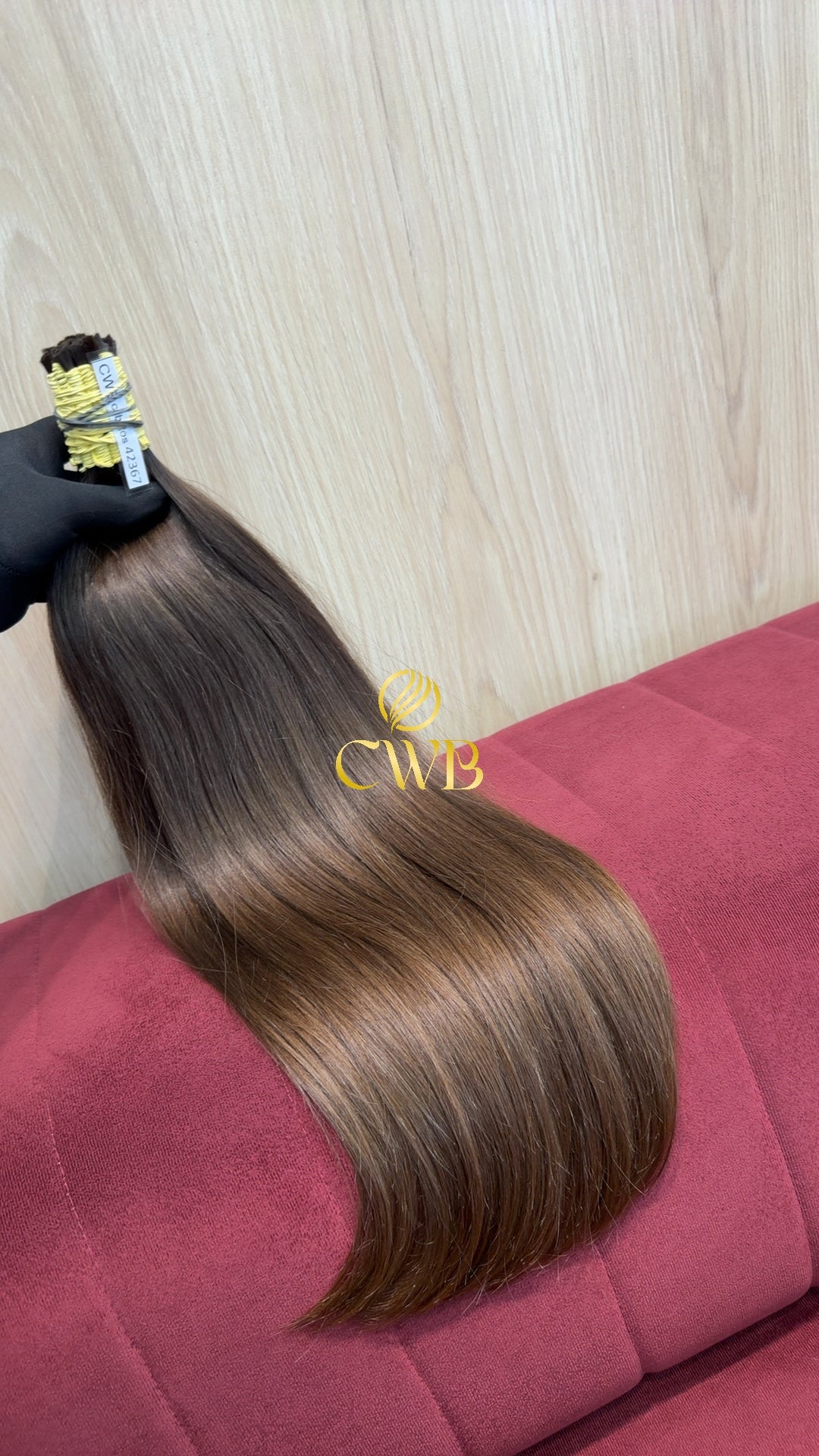 Cabelo Loiro Natural Médio 50cm 219g Brasileiro do Sul