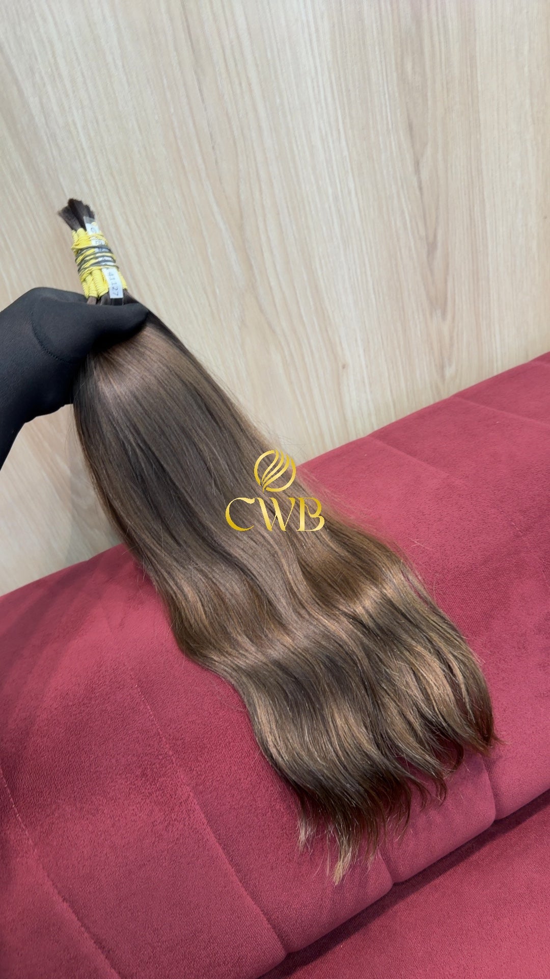 Cabelo Loiro Natural Escuro 57cm 86g Brasileiro do Sul