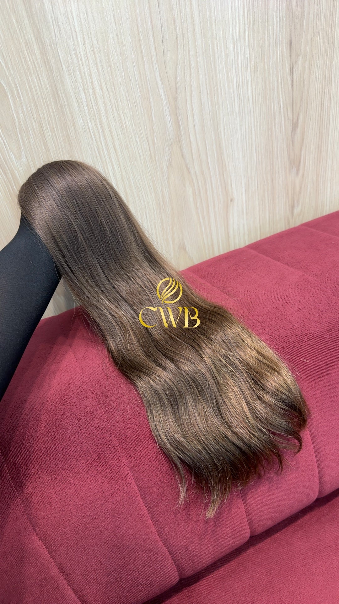 Cabelo Loiro Natural Escuro 57cm 86g Brasileiro do Sul