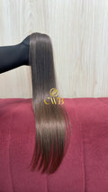 Cabelo Loiro Natural Escuro 54cm 35g Brasileiro do Sul