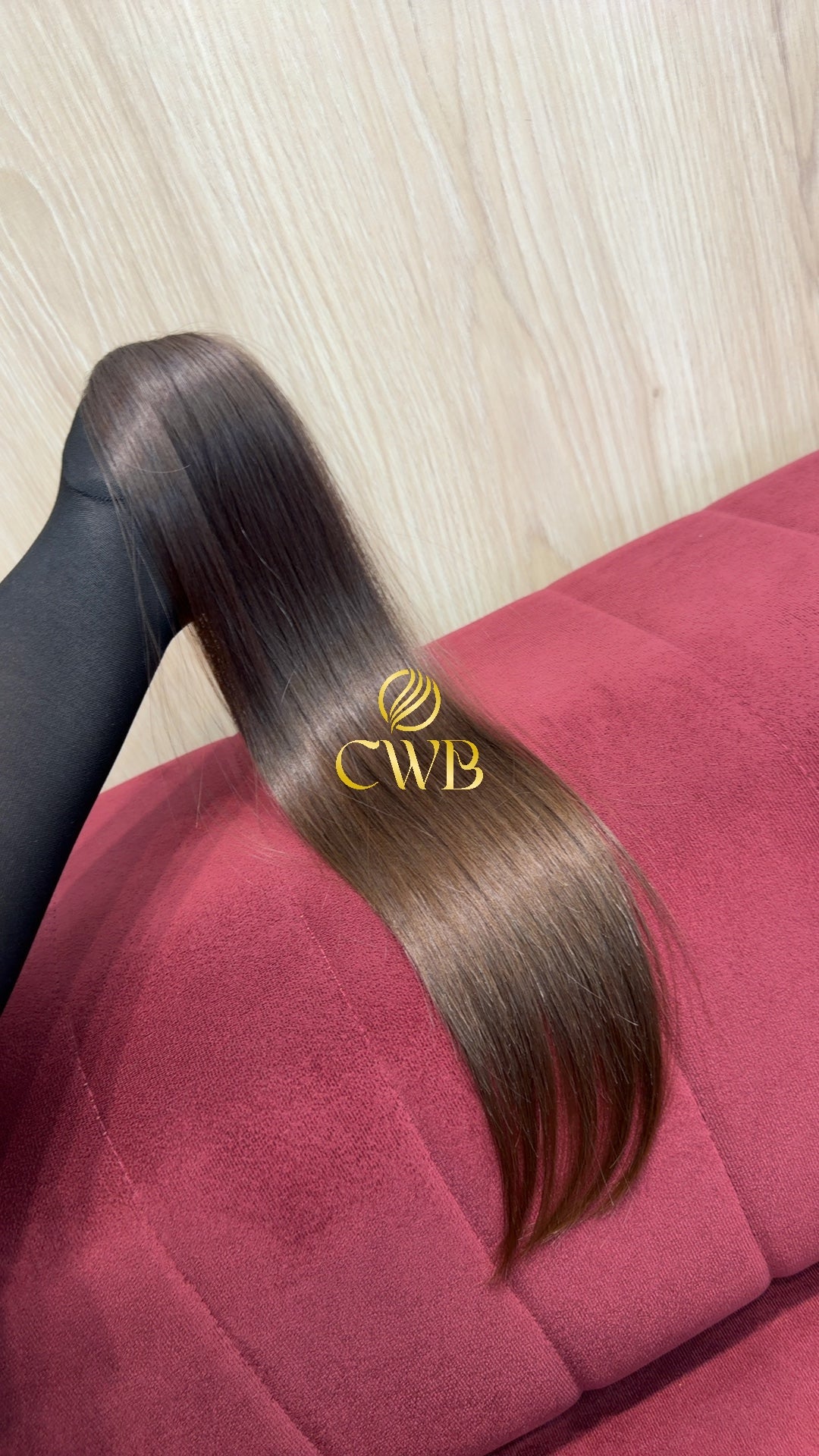 Cabelo Loiro Natural Escuro 54cm 35g Brasileiro do Sul