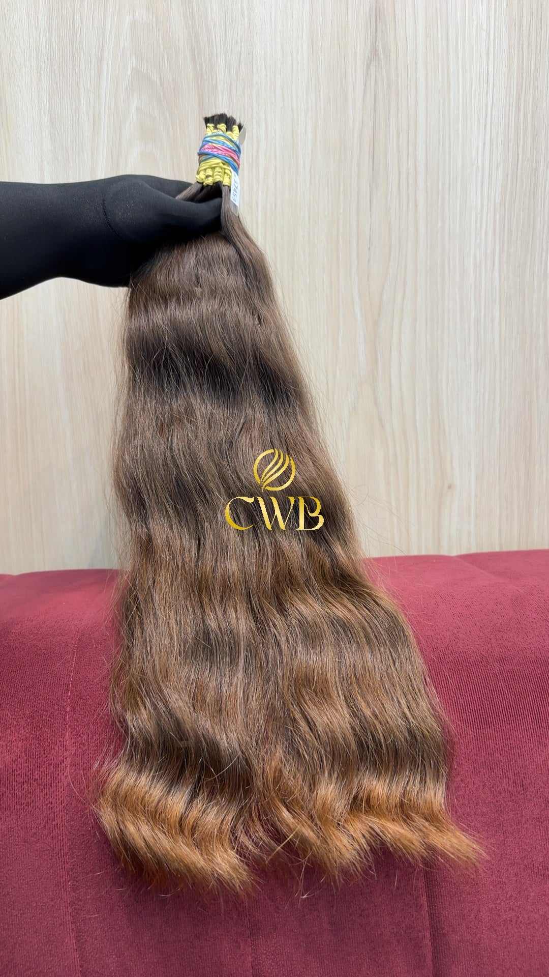 Cabelo Loiro Natural Escuro 58cm 149g Brasileiro do Sul