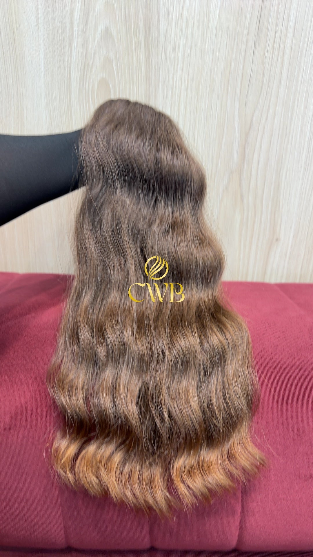 Cabelo Loiro Natural Escuro 58cm 149g Brasileiro do Sul