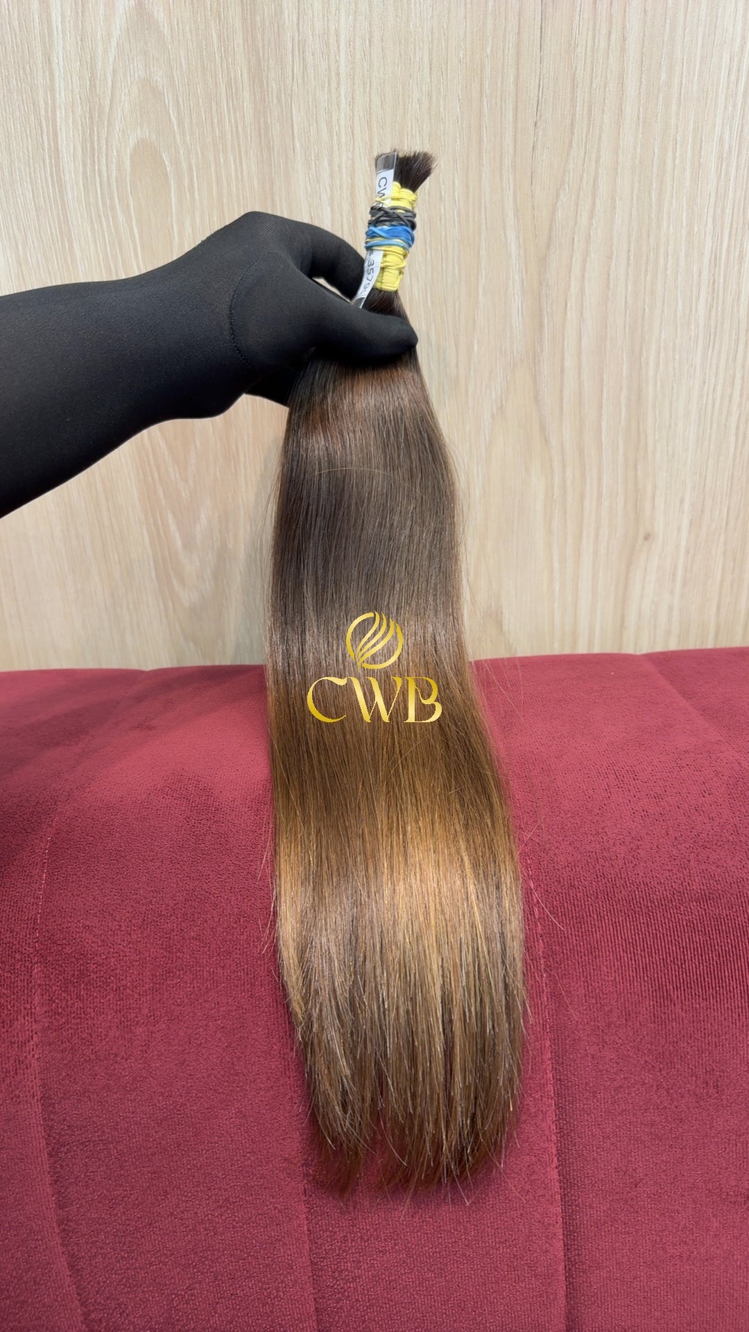 Cabelo Loiro Natural Médio 48cm 52g Brasileiro do Sul
