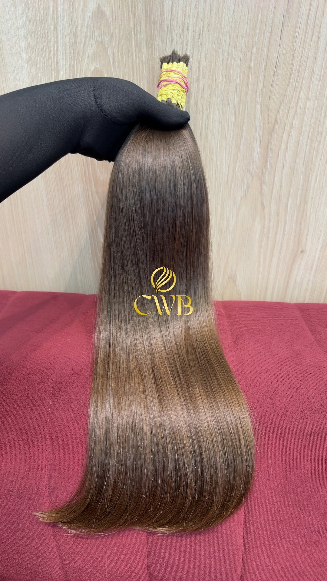 Cabelo Loiro Natural Médio 57cm 126g Brasileiro do Sul