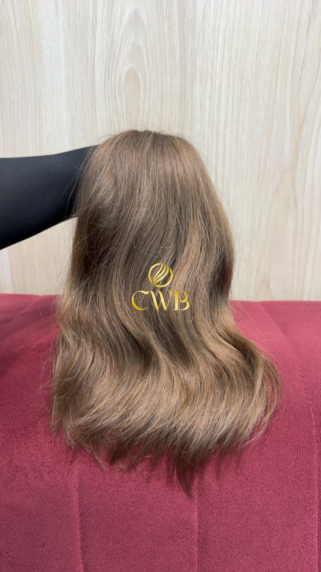 Cabelo Loiro Natural Médio 35cm 185g Brasileiro do Sul