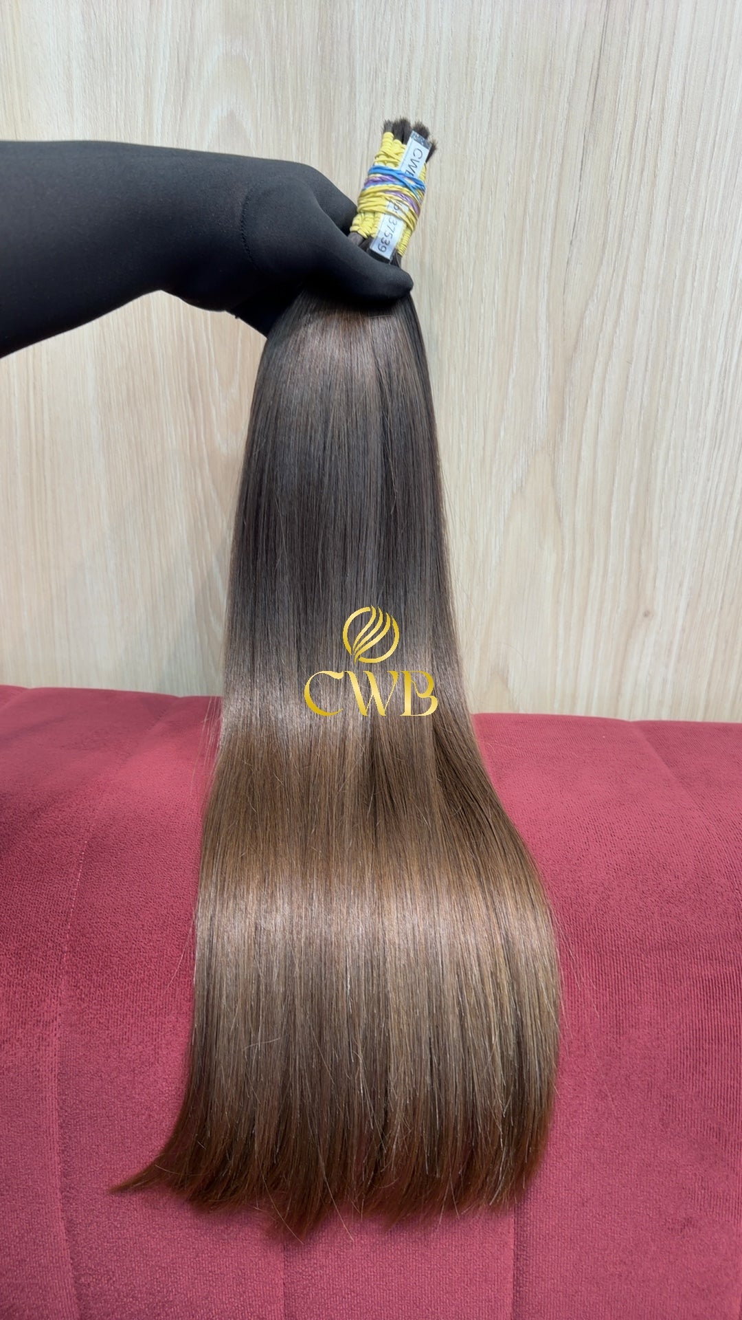 Cabelo Loiro Natural Médio 61cm 141g Brasileiro do Sul