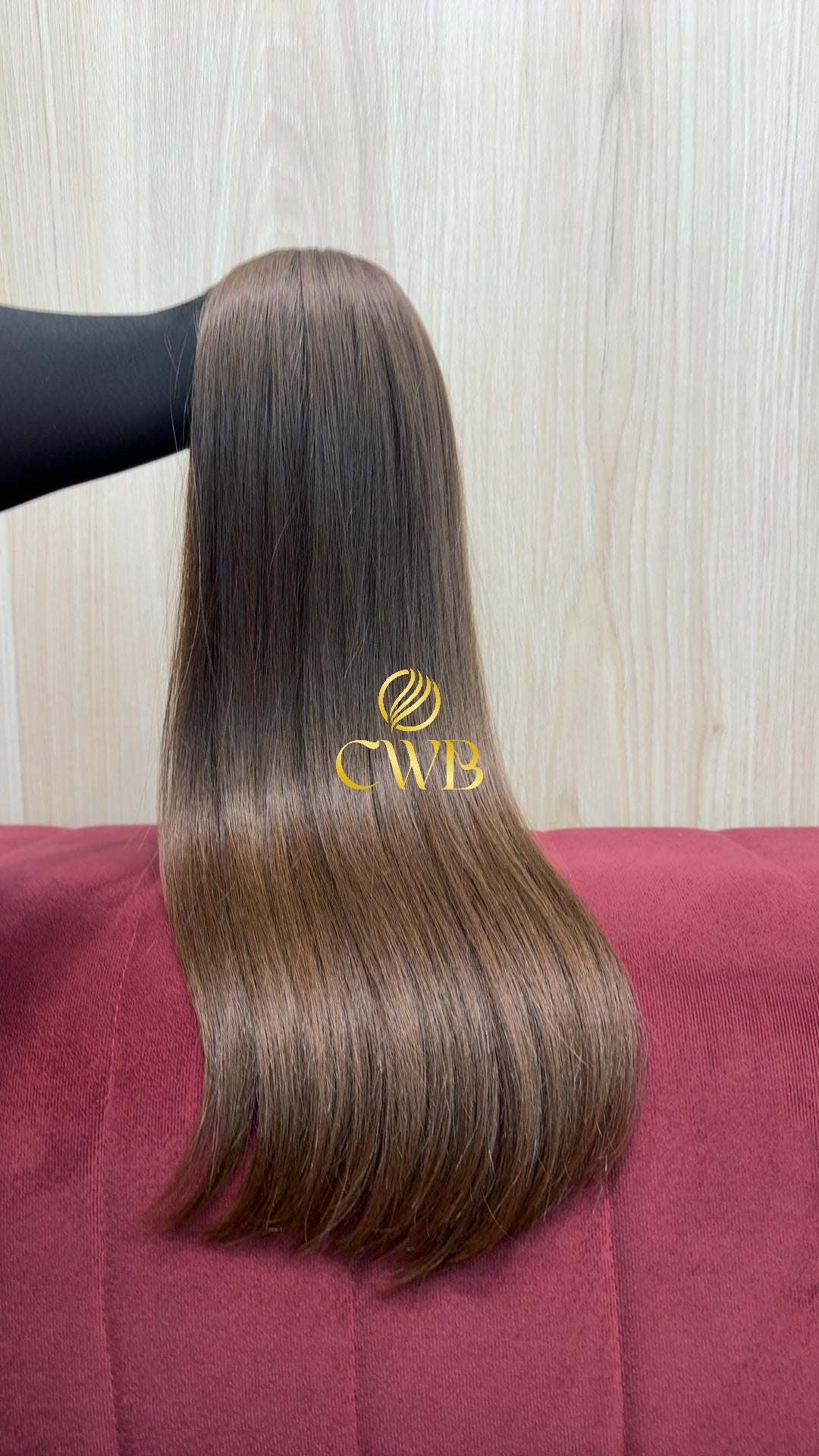 Cabelo Loiro Natural Escuro 60cm 101g Brasileiro do Sul