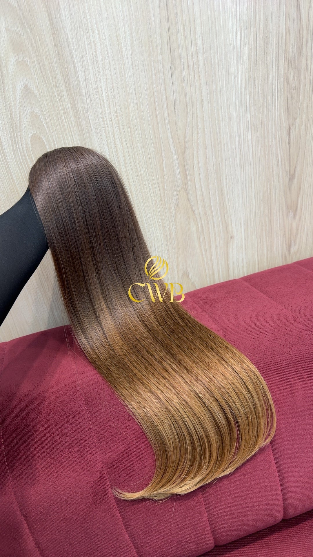 Cabelo Loiro Natural Escuro 64cm 149g Brasileiro do Sul