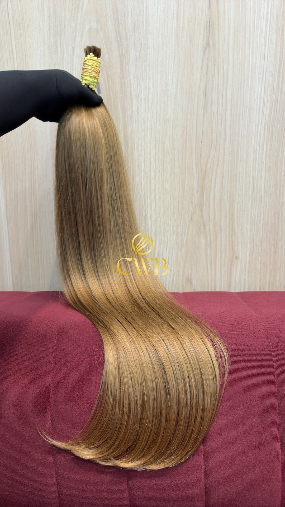 Cabelo Loiro Natural Claro Especial 75cm 162g Brasileiro do Sul