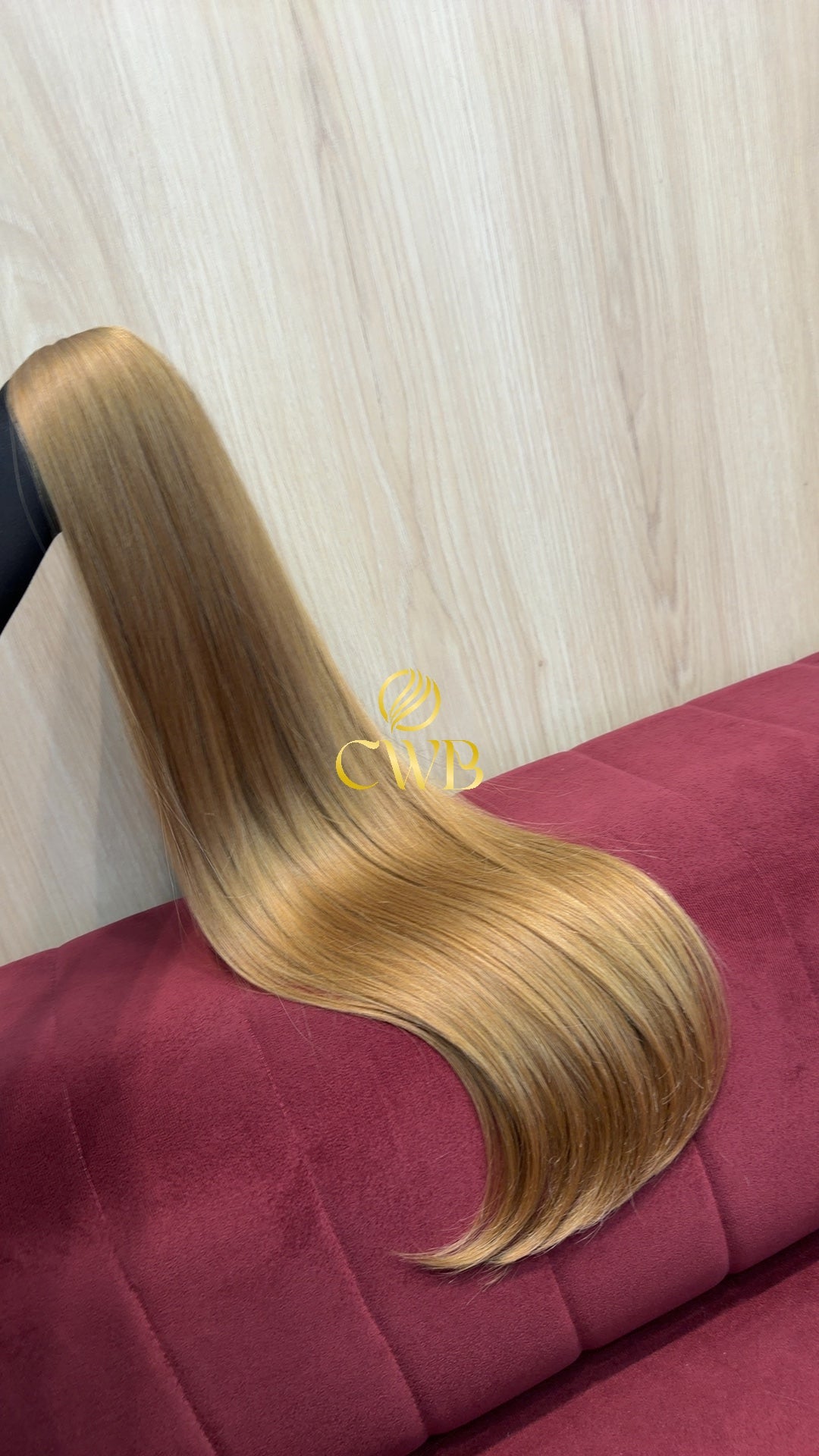 Cabelo Loiro Natural Claro Especial 75cm 162g Brasileiro do Sul