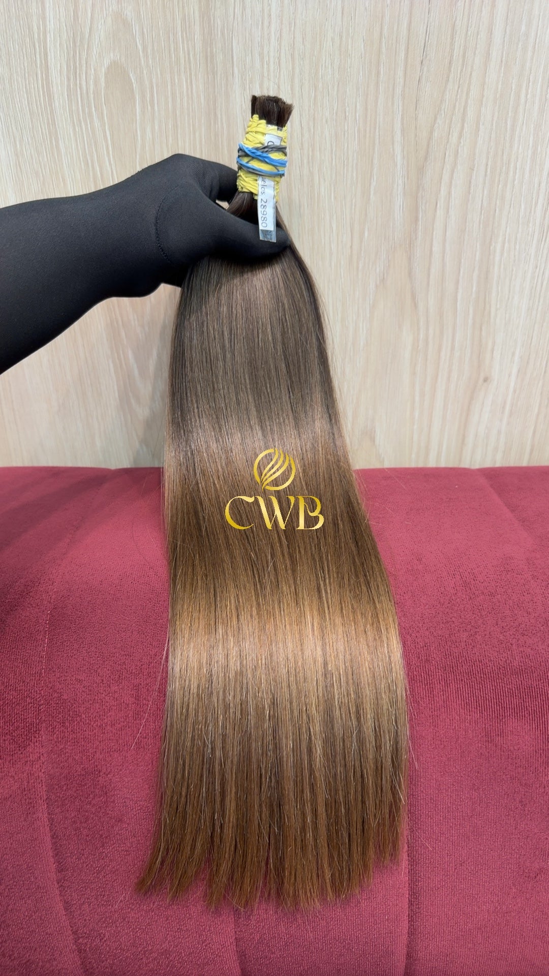 Cabelo Loiro Natural Médio 52cm 121g Brasileiro do Sul