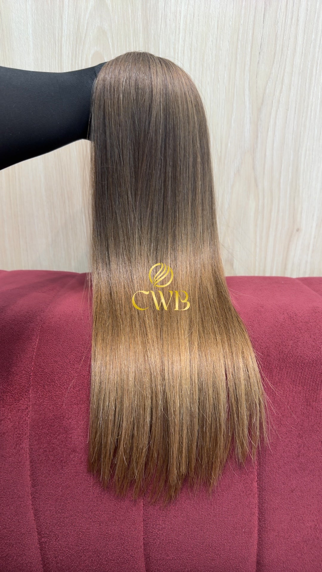 Cabelo Loiro Natural Médio 52cm 121g Brasileiro do Sul