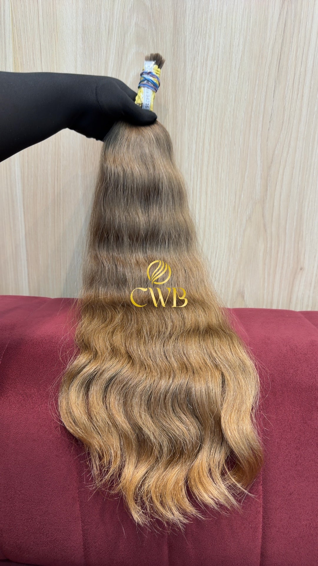 Cabelo Loiro Natural Claro 59cm 128g Brasileiro do Sul